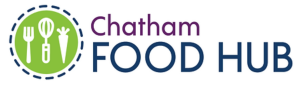 Chatham Food Hub Logo with green plate